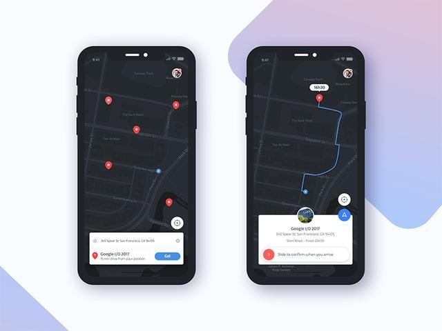 国外APP界面设计欣赏！大胆的用色方式-APP开发 MK体育手机登录入口 APP开发公司 MK体育手机登录入口公司